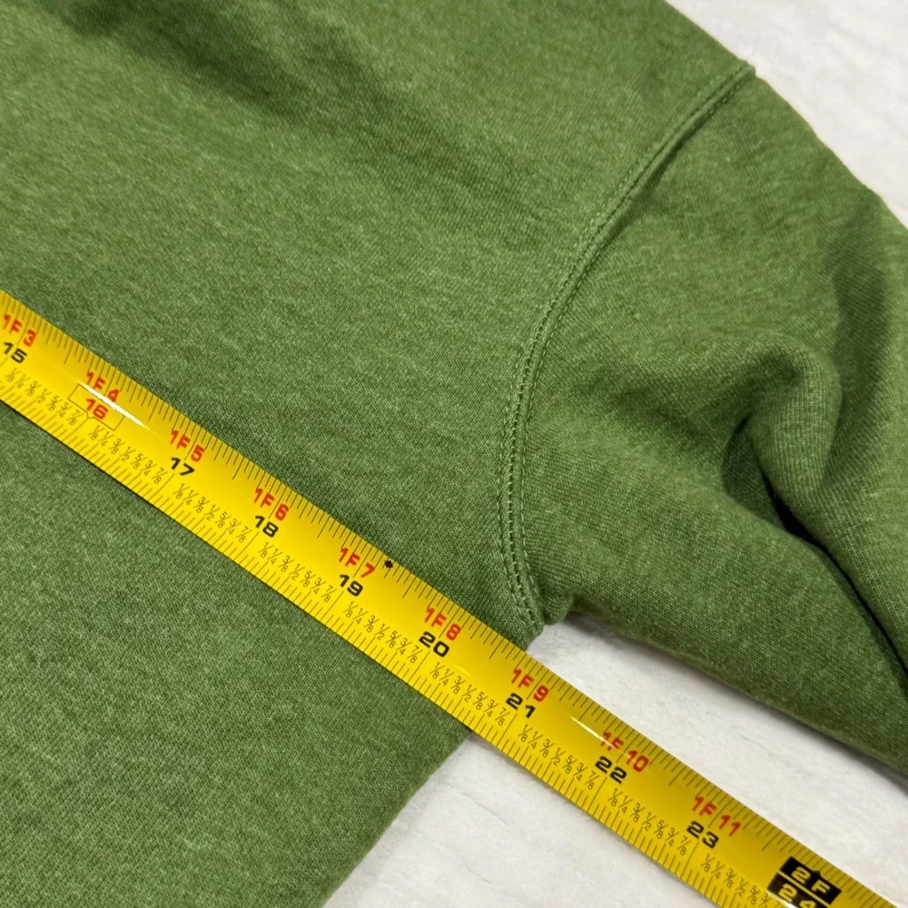 Carhartt Loose Fit Green Graphic Sleeve Hoodie Sweatshirt TS0288-M Small - Picture 6 of 8